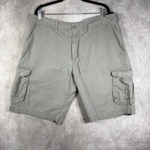Nike Cargo Shorts Men 36 Gray The Athletic‎ Dept Cotton Pockets Hiking Camping